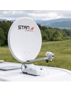 Antenne satellite automatique STANLINE Ø65 bi-satellite 12V 2