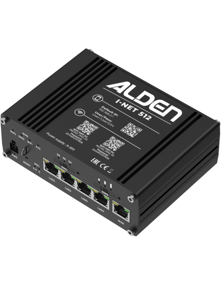 ALDEN Routeur I-NET 512 5G/4G-LTE Cat. 20