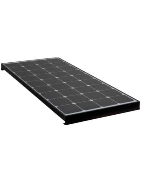 ANTARION Panneau solaire BLACK BOOSTER 140W + VICTRON MPPT 10A