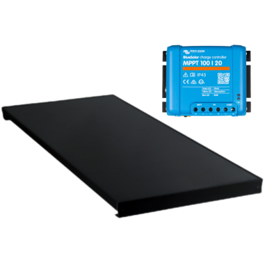 ANTARION Panneau solaire ALL BLACK 220W + VICTRON MPPT 20A