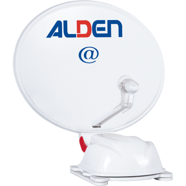 Parabole automatique AS2 80 blanche avec antenne 4G/5G intégrée