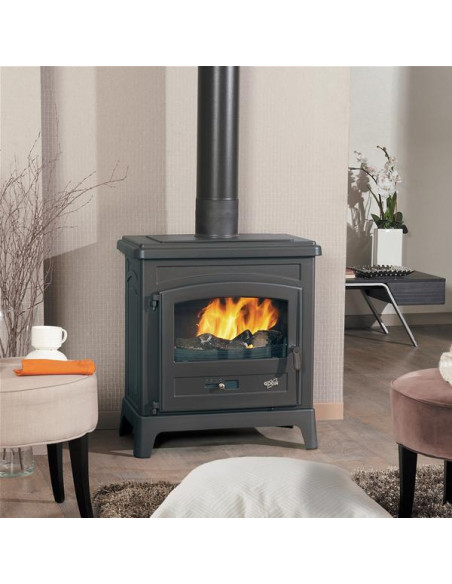 Poêle à bois 389154ANTHRACITE
