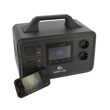 EZA Power Station Portable Power-E 1200 Camping-car