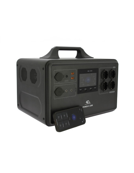 EZA Power Station Portable Power-E 2200 Camping-car