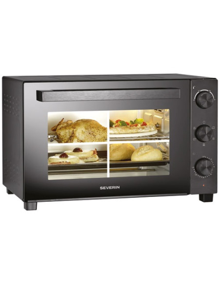 MINI FOUR 46L CHALEUR TOURNANTE 1800W NOIR