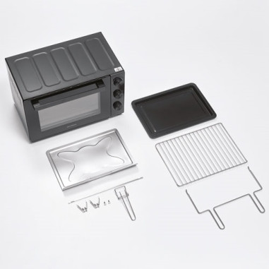 MINI FOUR 46L CHALEUR TOURNANTE 1800W NOIR