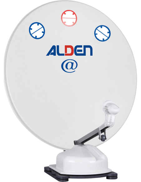 ALDEN Orbiter Parabole Automatique 85cm + Récepteur satellite TNTSAT