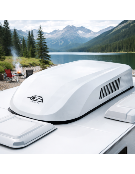 EZA Climatiseur Connect 2600W Pompe à Chaleur Camping-car Fourgon