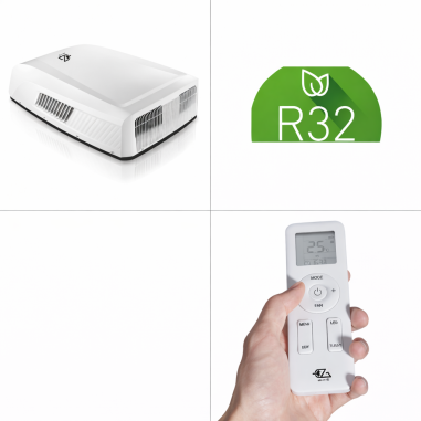 EZA Climatiseur Connect 2600W Pompe à Chaleur Camping-car Fourgon