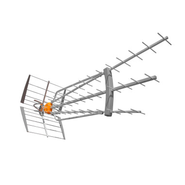 TELEVES 149721 DAT BOSS LR Antenne UHF LTE700 (C.21 - C.48) pour reception tnt difficile
