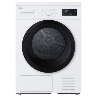 Pack lave-linge LG F94N15WHS 9 kg + sèche-linge RH8N15WH 8 kg