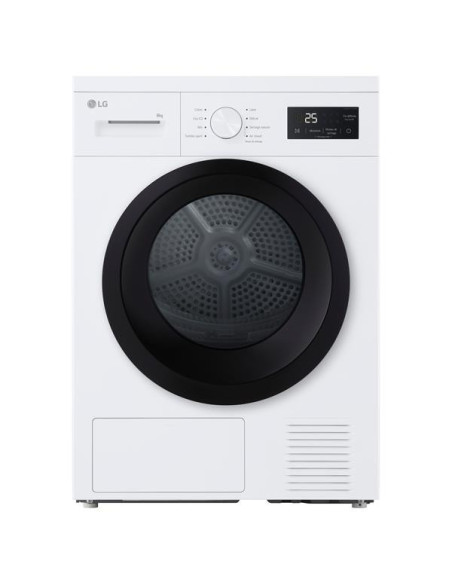 Pack lave-linge LG F94N15WHS 9 kg + sèche-linge RH8N15WH 8 kg