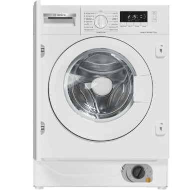 BOSCH Lave-linge séchant Tout-intégrable WKD28260FR