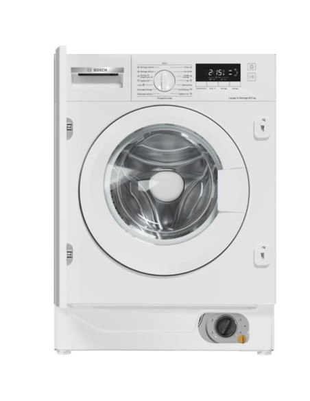 BOSCH Lave-linge séchant Tout-intégrable WKD28260FR