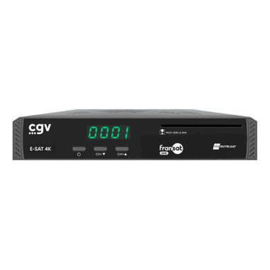 Récepteur satellite UHD FRANSAT 4K avec Carte incluse