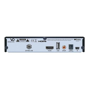 Récepteur satellite UHD FRANSAT 4K avec Carte incluse