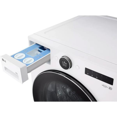 PACK LG Lave-linge Hublot 20kg + Sèche-linge Pompe à Chaleur 18kg