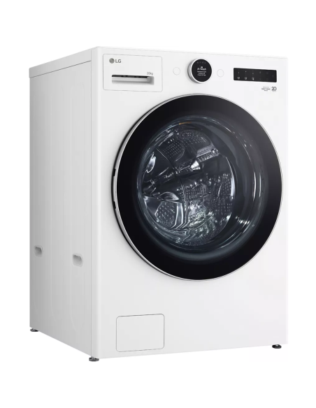 PACK LG Lave-linge Hublot 20kg + Sèche-linge Pompe à Chaleur 18kg