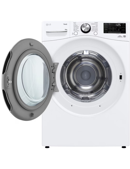 PACK LG Lave-linge Hublot 20kg + Sèche-linge Pompe à Chaleur 18kg