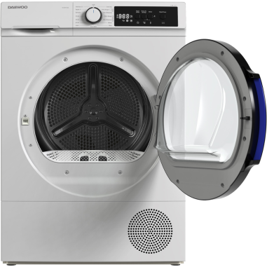 PACK DAEWOO Lave-linge 8kg + Sèche-linge Pompe à Chaleur 8kg