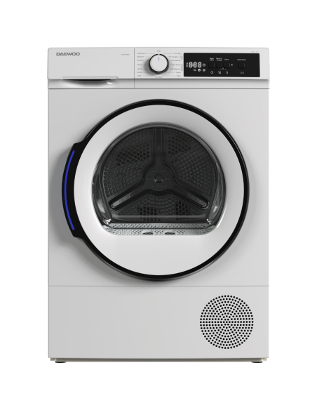 PACK DAEWOO Lave-linge 8kg + Sèche-linge Pompe à Chaleur 8kg