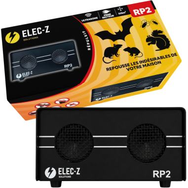 RP2 Répulsif Ultrasons Anti Rongeurs Chauve Souris EFFICACE