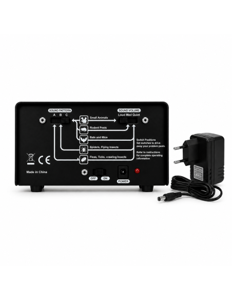 RP2 Répulsif Ultrasons Anti Rongeurs Chauve Souris EFFICACE