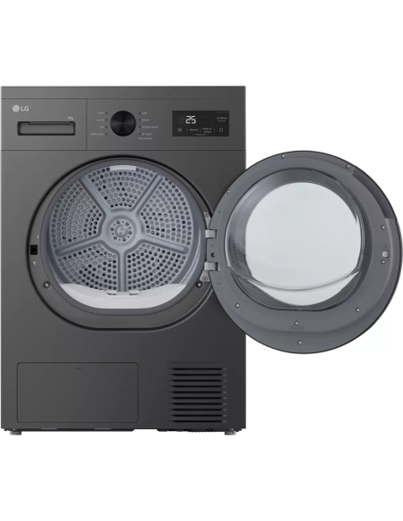 PACK LG Lave-linge + Sèche-linge + Kit de superposition