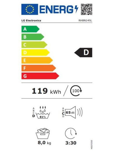 PACK LG Lave-linge + Sèche-linge + Kit de superposition