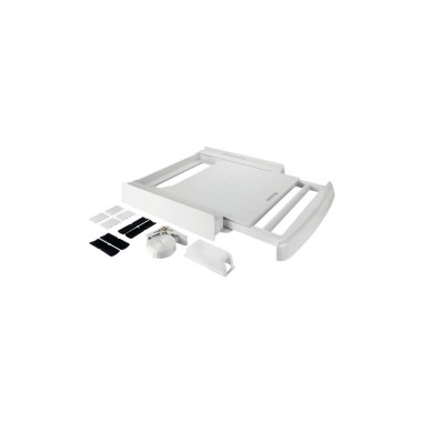 PACK LG Lave-linge + Sèche-linge + Kit de superposition