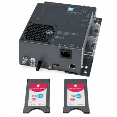 WISI OM 10 0426 + CAM EVO PRO 10 & 16 Services FRANSAT PRO