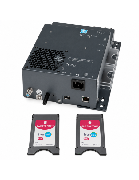 WISI OM 10 0426 + CAM EVO PRO 10 & 16 Services FRANSAT PRO