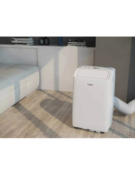 WHIRLPOOL PACF212HPW Climatiseur mobile réversible 12000 BTU silencieux