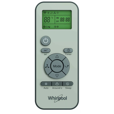 WHIRLPOOL PACF212HPW Climatiseur mobile réversible 12000 BTU silencieux