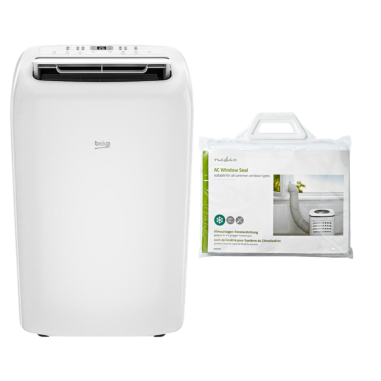 PACK BEKO Climatiseur mobile + Joint de Fenêtre pour climatiseurs