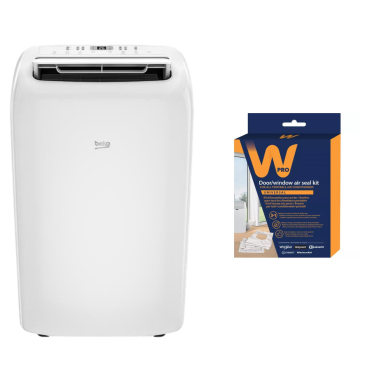 PACK BEKO Climatiseur mobile + KIt d'étanchéité pour climatiseurs