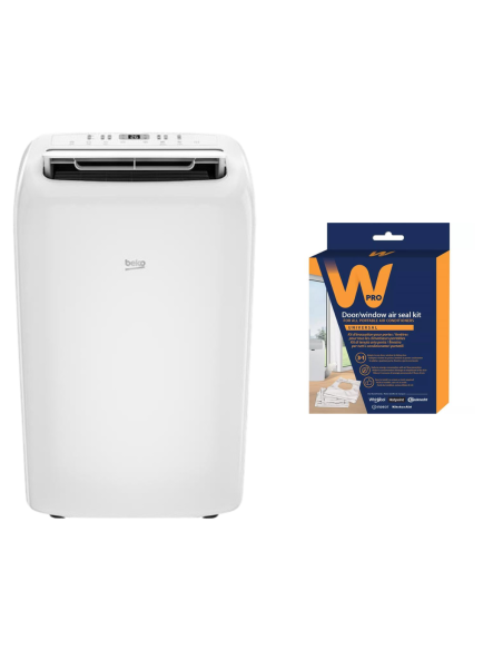PACK BEKO Climatiseur mobile + KIt d'étanchéité pour climatiseurs