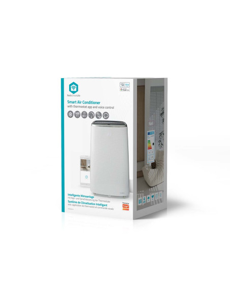 PACK NEDIS 2X Climatisation Wi-Fi 14000 BTU 41m² Déshumidification Android/IOS