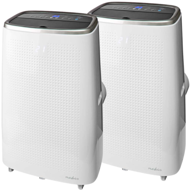 PACK NEDIS 2X Climatisation Wi-Fi 14000 BTU 41m² Déshumidification Android/IOS