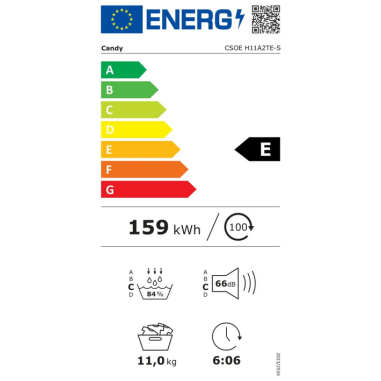 CANDY Sèche-linge pompe à chaleur 11kg  Smart Pro
