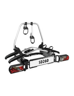 Pack Porte Vélo + Bâche pour porte-vélo pour 4 vélos+ Panneau de signalisation réfléchissant 2