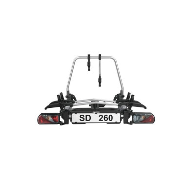ENDURO SD260 Porte Vélo Universel Plateforme Coulissant Argenté Fourgon