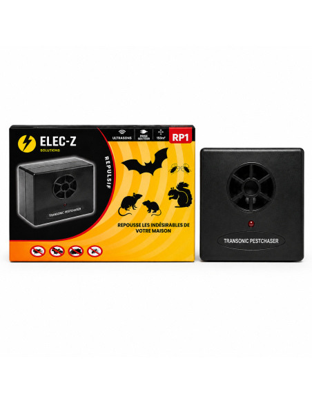 RP1 Répulsif Ultrason Anti Nuisible Chauve-souris insecte Rongeur