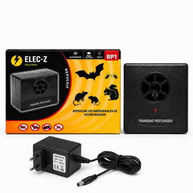 RP1 Répulsif Ultrason Anti Nuisible Chauve-souris insecte Rongeur