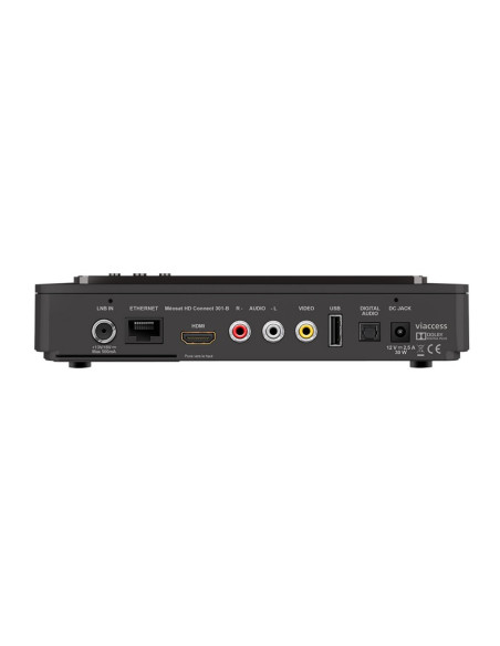 ASTON MEOSAT Récepteur satellite HD Fransat Connect + Carte Fransat à vie 
