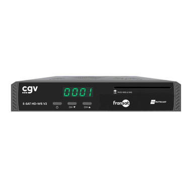 CGV E-SATHDW5-V2 Décodeur Fransat HD + Carte Valable 4 ans