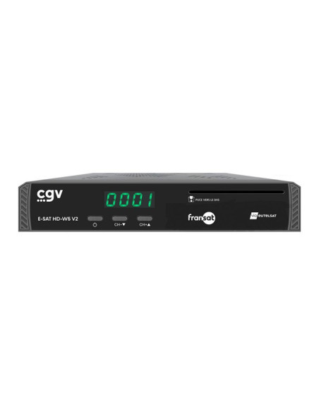 CGV E-SATHDW5-V2 Décodeur Fransat HD + Carte Valable 4 ans