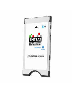 Module TV TNTSAT CI+ 4K UHD avec carte 3 ans - Decodeur Satellite