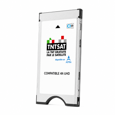 Module TV TNTSAT CI+ 4K UHD avec carte 3 ans - Decodeur Satellite