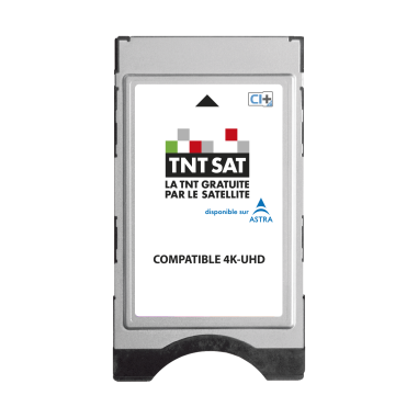 Module TV TNTSAT CI+ Compatible 4K UHD pour Téléviseur Satellite